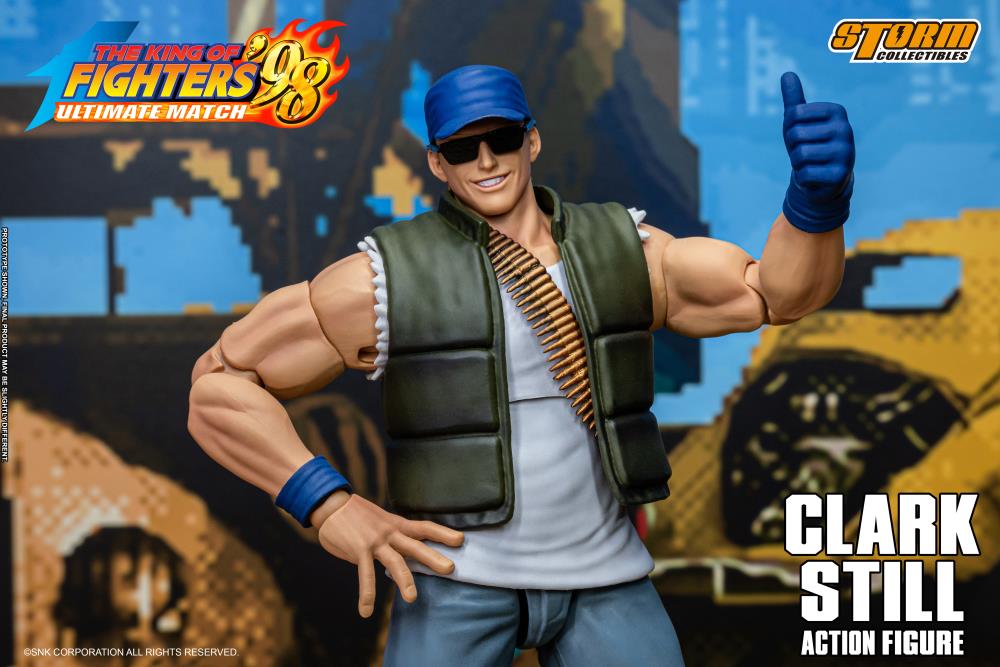 The King of Fighters '98 Ultimate Match Clark Still 1/12 Scale Action Figure Gallery Image 11