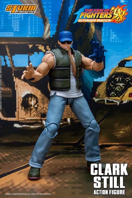 The King of Fighters '98 Ultimate Match Clark Still 1/12 Scale Action Figure Gallery Image 4