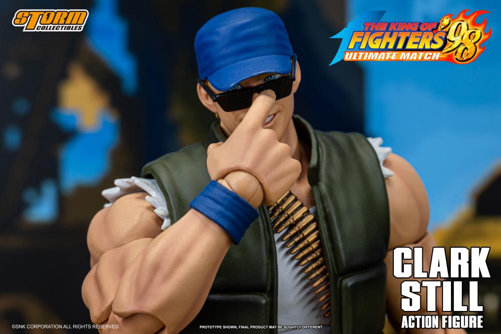 The King of Fighters '98 Ultimate Match Clark Still 1/12 Scale Action Figure Gallery Image 29