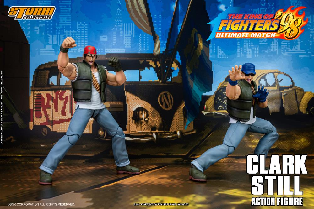 The King of Fighters '98 Ultimate Match Clark Still 1/12 Scale Action Figure Gallery Image 14