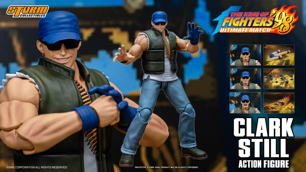 The King of Fighters '98 Ultimate Match Clark Still 1/12 Scale Action Figure Gallery Image 31