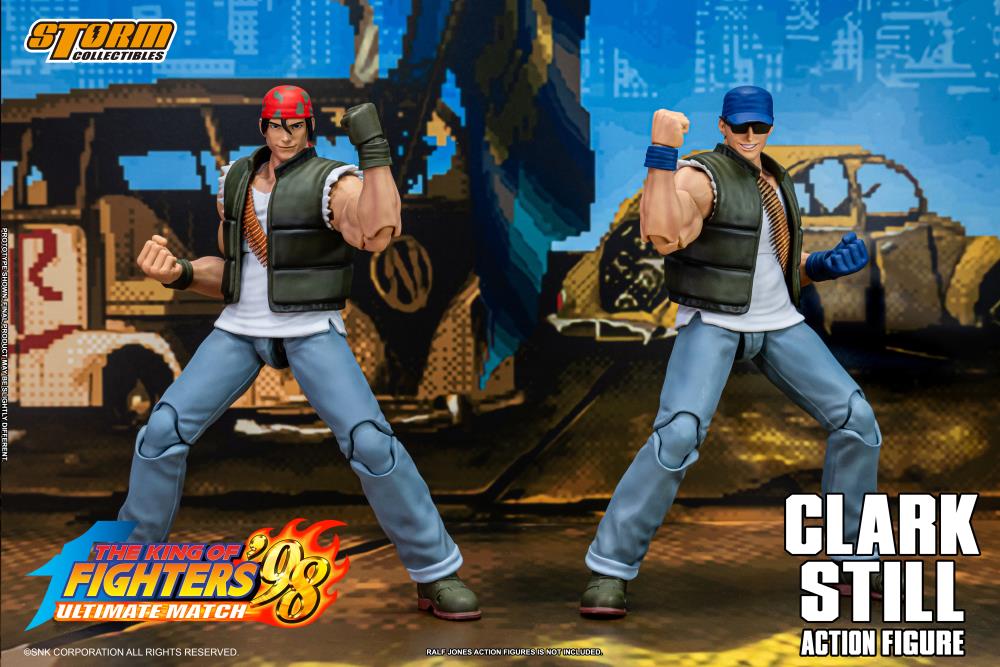 The King of Fighters '98 Ultimate Match Clark Still 1/12 Scale Action Figure Gallery Image 13