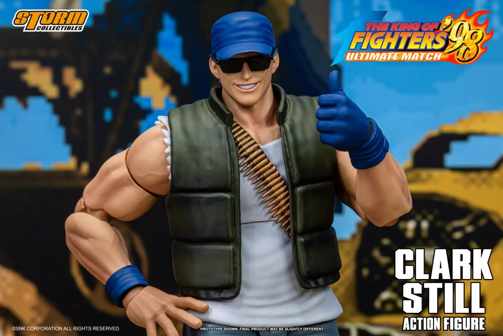 The King of Fighters '98 Ultimate Match Clark Still 1/12 Scale Action Figure Gallery Image 28
