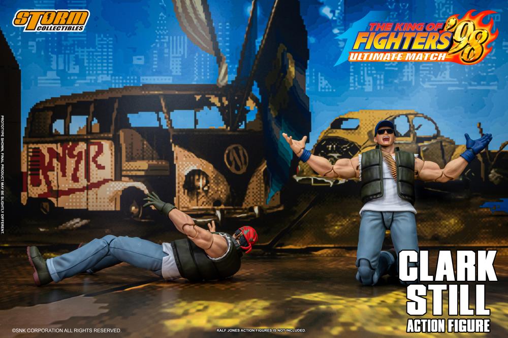 The King of Fighters '98 Ultimate Match Clark Still 1/12 Scale Action Figure Gallery Image 21