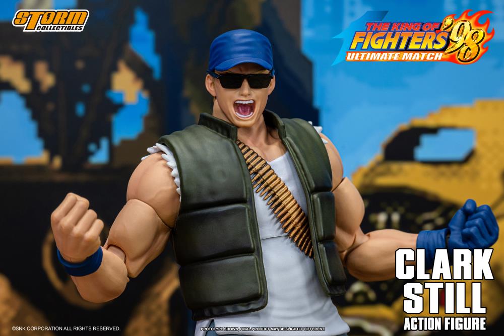 The King of Fighters '98 Ultimate Match Clark Still 1/12 Scale Action Figure Gallery Image 30