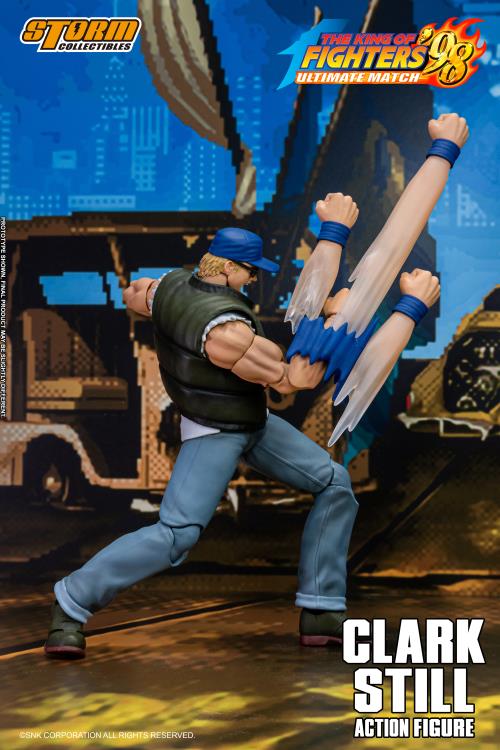 The King of Fighters '98 Ultimate Match Clark Still 1/12 Scale Action Figure Gallery Image 9