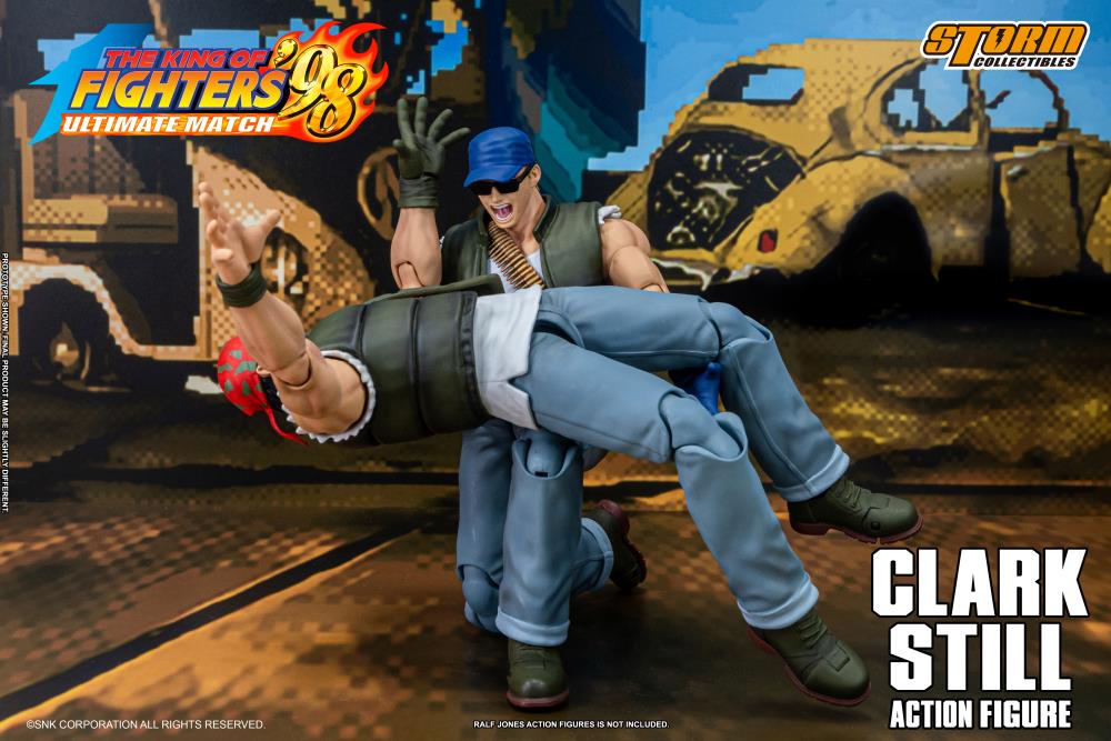 The King of Fighters '98 Ultimate Match Clark Still 1/12 Scale Action Figure Gallery Image 15