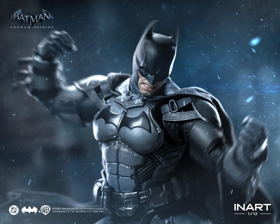 Batman: Arkham Origins InArt Batman 1/12 Scale Action Figure Gallery Image 8