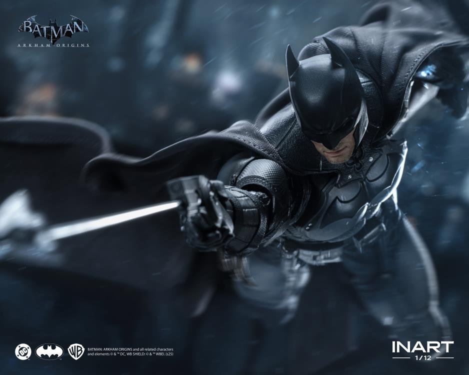 Batman: Arkham Origins InArt Batman 1/12 Scale Action Figure Gallery Image 11