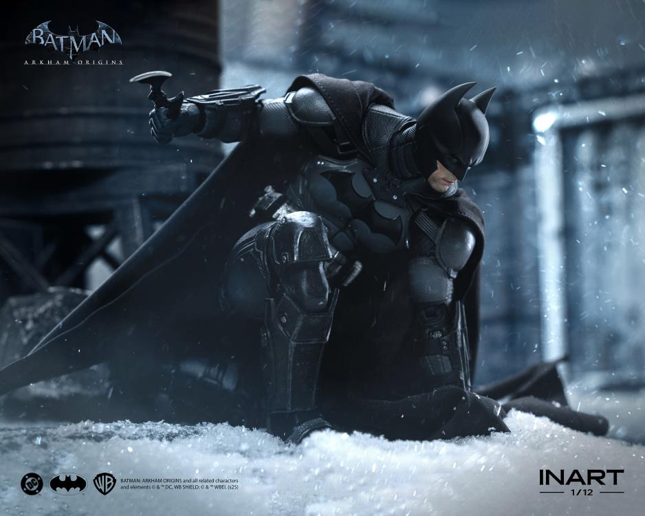 Batman: Arkham Origins InArt Batman 1/12 Scale Action Figure Gallery Image 14