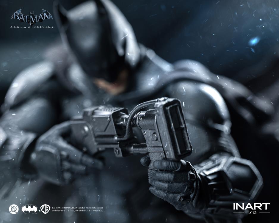 Batman: Arkham Origins InArt Batman 1/12 Scale Action Figure Gallery Image 17