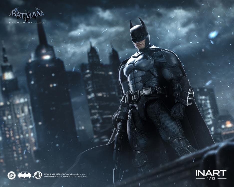 Batman: Arkham Origins InArt Batman 1/12 Scale Action Figure Gallery Image 5