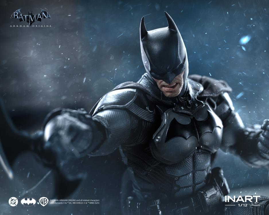 Batman: Arkham Origins InArt Batman 1/12 Scale Action Figure Gallery Image 9