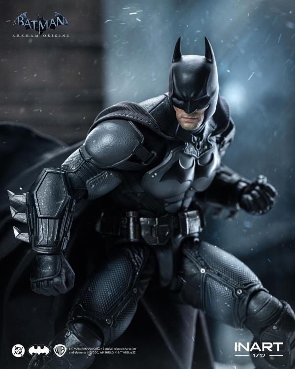 Batman: Arkham Origins InArt Batman 1/12 Scale Action Figure Gallery Image 4
