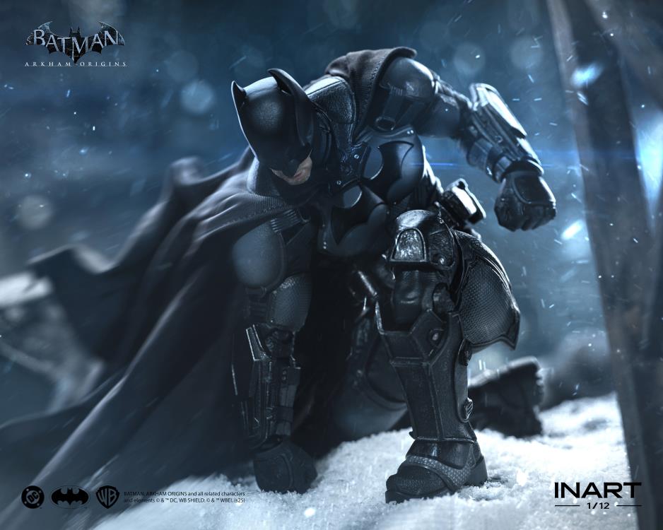 Batman: Arkham Origins InArt Batman 1/12 Scale Action Figure Gallery Image 12