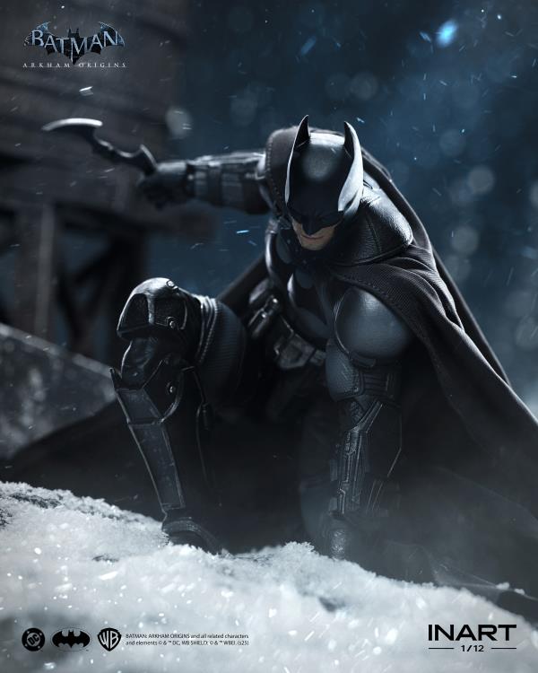 Batman: Arkham Origins InArt Batman 1/12 Scale Action Figure Gallery Image 13