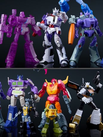Transformers Alpha Action Elite Vol. 3 Chaotic Threshold Box of 6 Random Action Figures Gallery Image 2