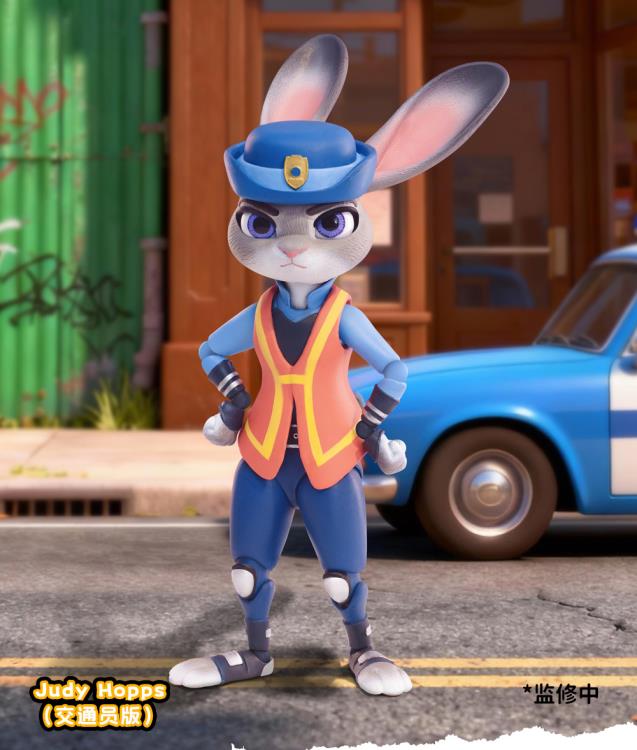 Zootopia Judy Hopps and Nick Wilde Boxed Set of 4 Figures