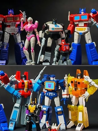 Transformers Alpha Action Elite Vol. 1 Box of 6 Random Action Figures Gallery Image 2