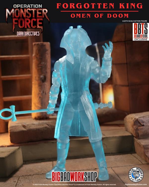Operation: Monster Force Dark Directives The Forgotten King (Omen of Doom Ver.) 1/12 Scale BBTS Exclusive Action Figure Gallery Image 7