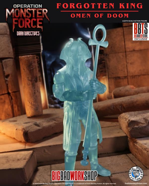 Operation: Monster Force Dark Directives The Forgotten King (Omen of Doom Ver.) 1/12 Scale BBTS Exclusive Action Figure Gallery Image 4