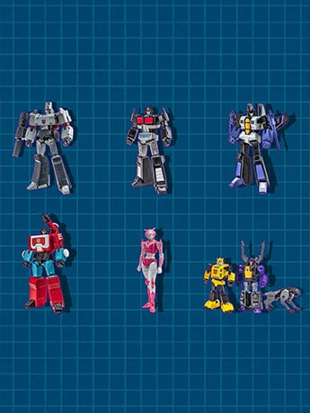 Transformers Alpha Action Elite Vol. 2 Attack on the Earth Box of 6 Random Action Figures Gallery Image 2