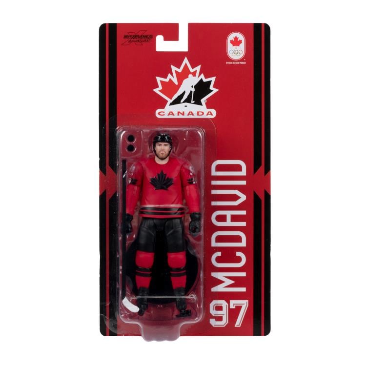 Team Canada SportsPicks Connor McDavid (Olympics) Action Figure Gallery Image 9