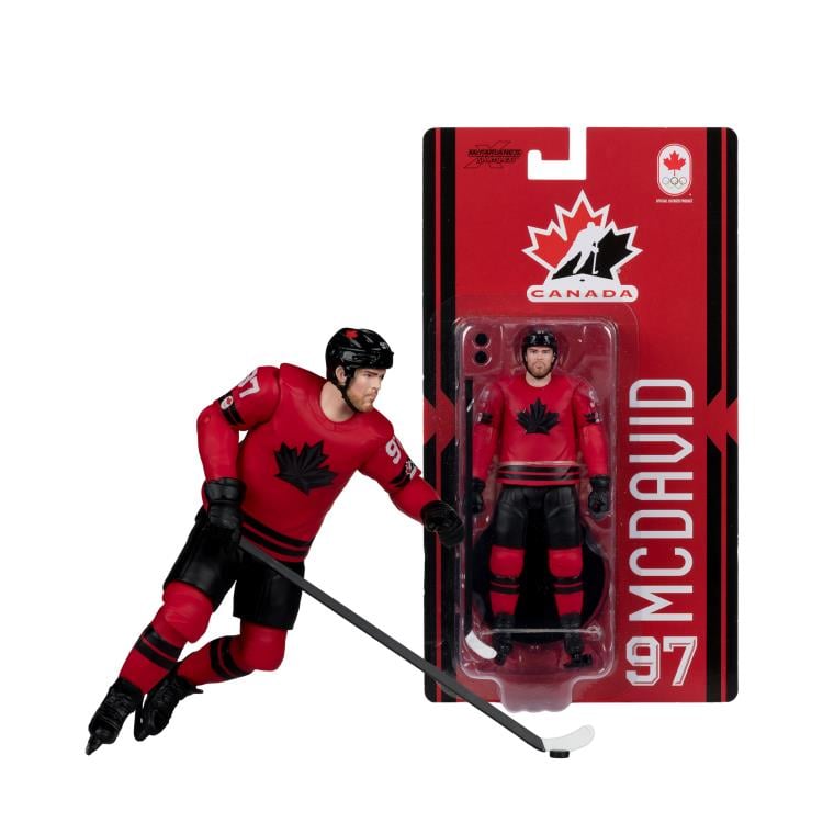 Team Canada SportsPicks Connor McDavid (Olympics) Action Figure Gallery Image 8