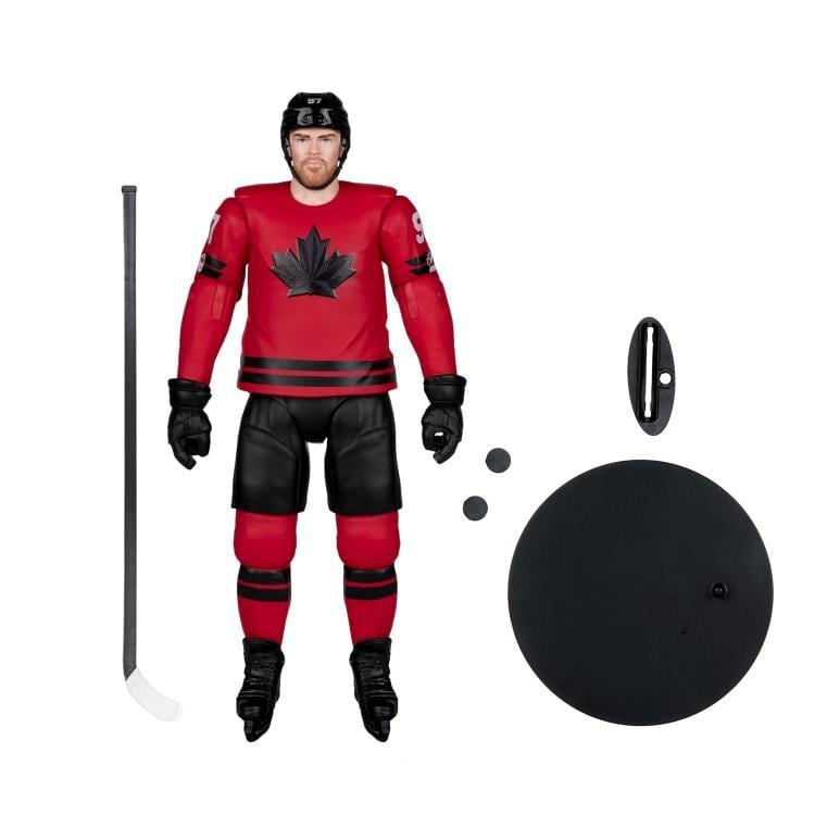 Team Canada SportsPicks Connor McDavid (Olympics) Action Figure Gallery Image 7