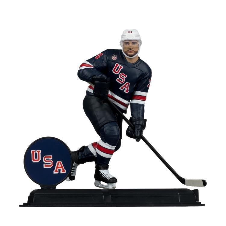 Team USA SportsPicks Auston Matthews (Olympics) 7" Posed Figure Gallery Image 6