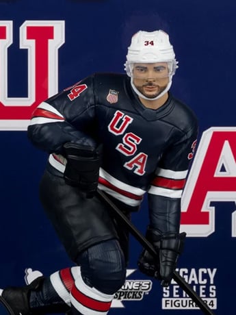 Team USA SportsPicks Auston Matthews (Olympics) 7" Posed Figure Gallery Image 2