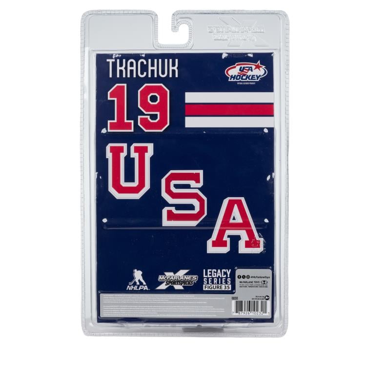 Team USA SportsPicks Matthew Tkachuk (Olympics) 7" Posed Figure Gallery Image 9
