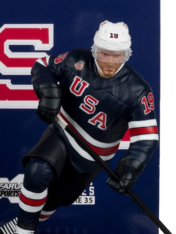 Team USA SportsPicks Matthew Tkachuk (Olympics) 7" Posed Figure Gallery Image 2