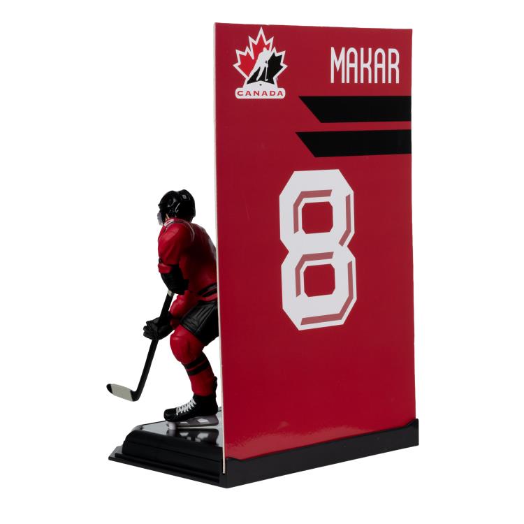 Team Canada SportsPicks Cale Makar (Olympics) 7" Posed Figure Gallery Image 5