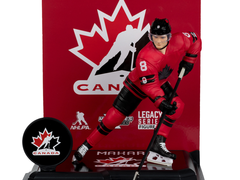 Team Canada SportsPicks Cale Makar (Olympics) 7" Posed Figure Gallery Image 1