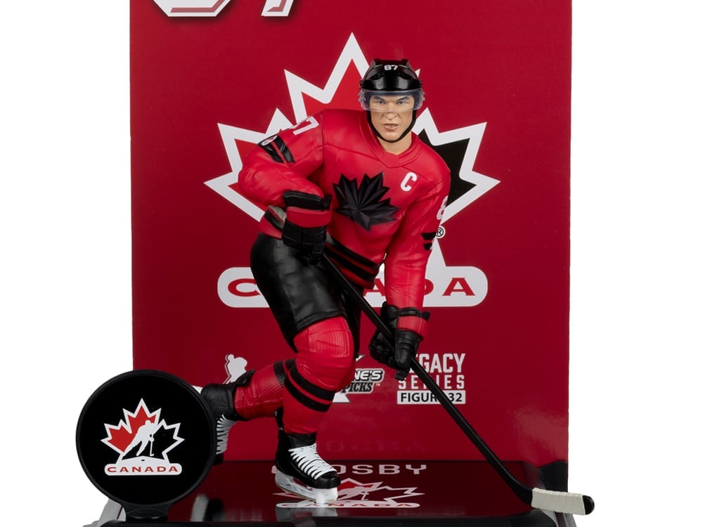 Team Canada SportsPicks Sidney Crosby (Olympics) 7" Posed Figure Gallery Image 1