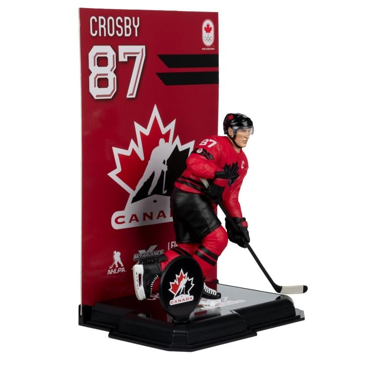 Team Canada SportsPicks Sidney Crosby (Olympics) 7" Posed Figure Gallery Image 4