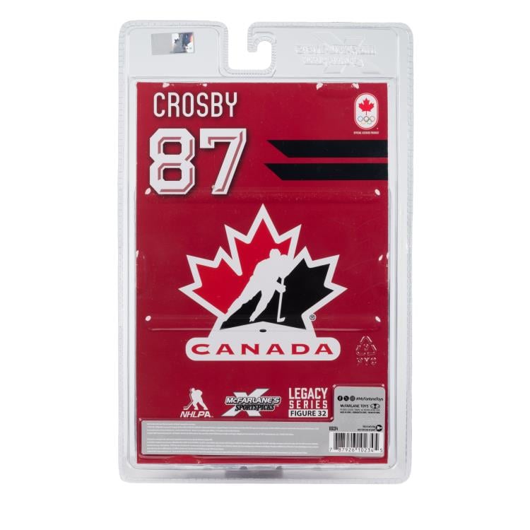Team Canada SportsPicks Sidney Crosby (Olympics) 7" Posed Figure Gallery Image 9