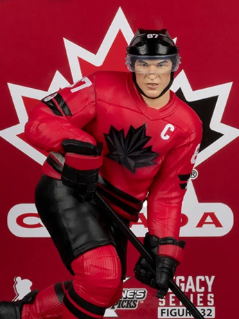 Team Canada SportsPicks Sidney Crosby (Olympics) 7" Posed Figure Gallery Image 2