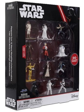 Star Wars Nano MetalFigs Wave 1 Mini Figure 12-Pack