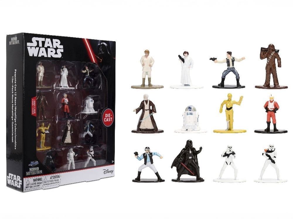 STAR WARS メタコレフィギュア12体セット Star Wars Nano MetalFigs Wave 1 Mini Figure 12-Pack