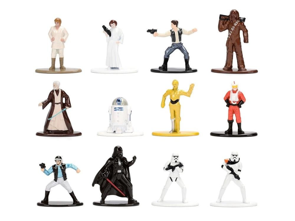 Star Wars Nano MetalFigs Wave 1 Mini Figure 12-Pack Gallery Image 3