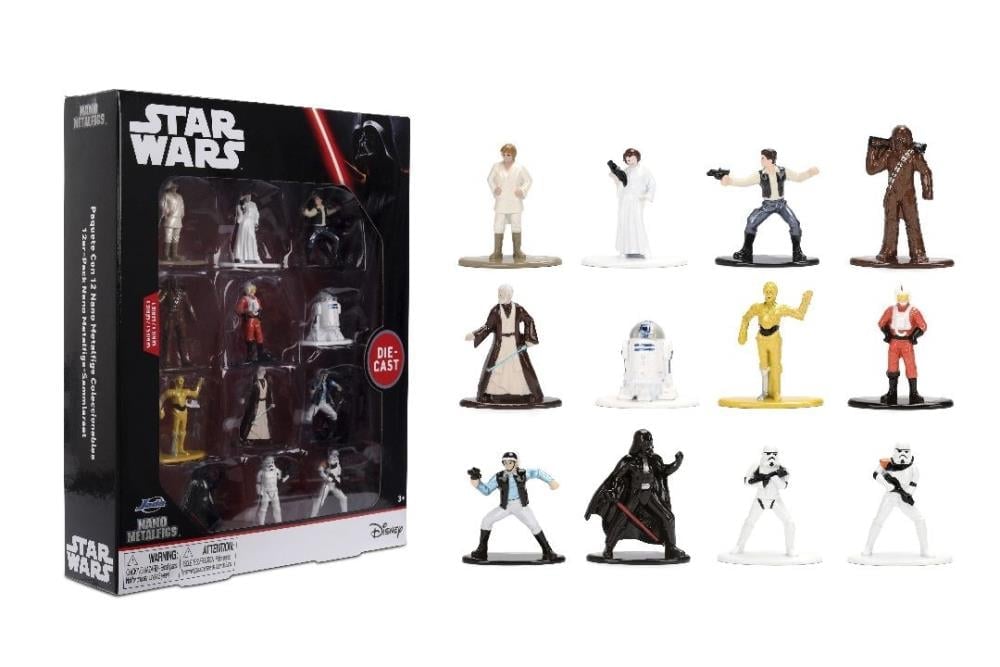 Star Wars Nano MetalFigs Wave 1 Mini Figure 12-Pack Gallery Image 8