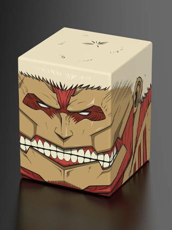 【廃盤・激レア】Tiny Titan Box vol.0【009】 Attack on Titan Squaroes Armored Titan Deck Box