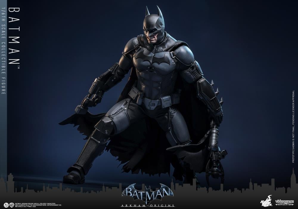 Batman: Arkham Origins VGM83 Batman 1/6th Scale Collectible Figure Gallery Image 13