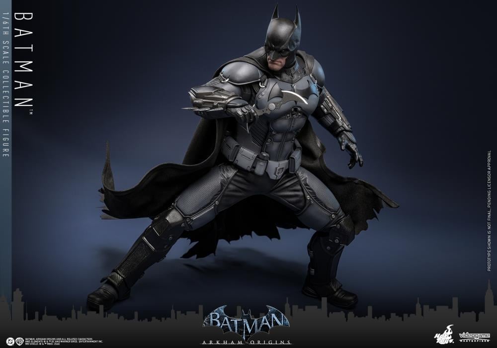 Batman: Arkham Origins VGM83 Batman 1/6th Scale Collectible Figure Gallery Image 15