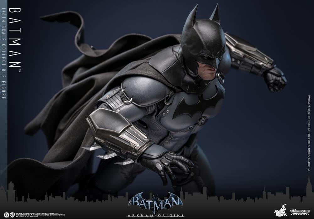 Batman: Arkham Origins VGM83 Batman 1/6th Scale Collectible Figure Gallery Image 17