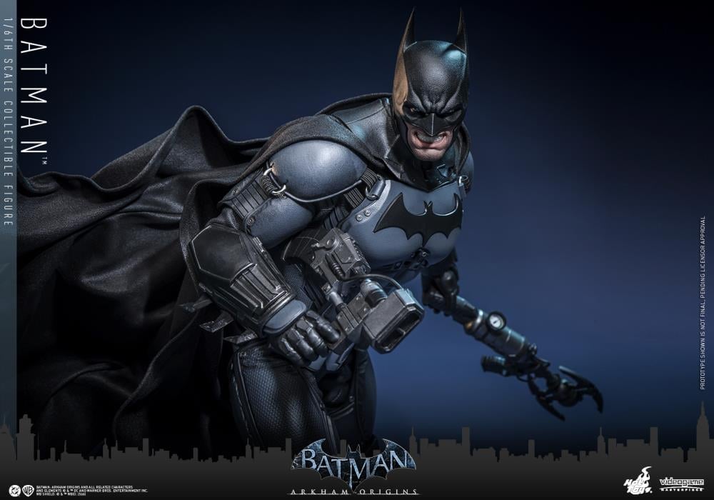Batman: Arkham Origins VGM83 Batman 1/6th Scale Collectible Figure Gallery Image 16