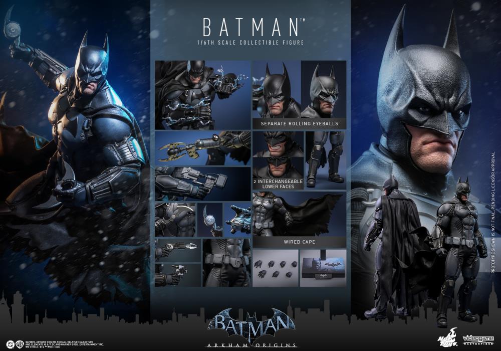 Batman: Arkham Origins VGM83 Batman 1/6th Scale Collectible Figure Gallery Image 26
