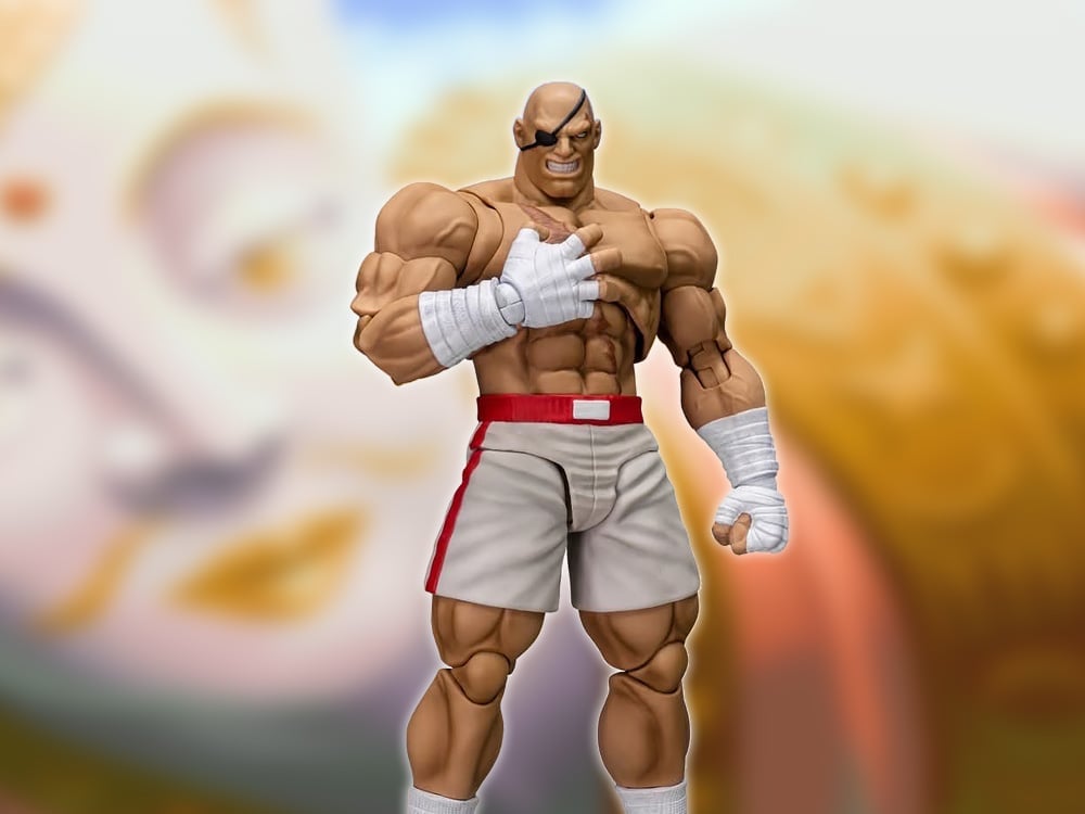 Storm Arena ストリートファイターZERO3 サガット Street Fighter 3 Zero Storm Arena Sagat (Player 2 Ver.) 1/12 Scale